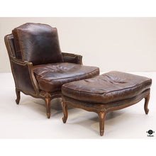  Old Hickory Tannery Chair & Ottoman