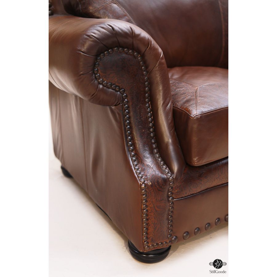 Premium Leather Loveseat