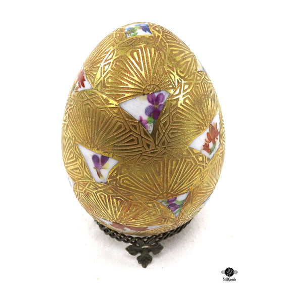 Limoges Decorative Egg