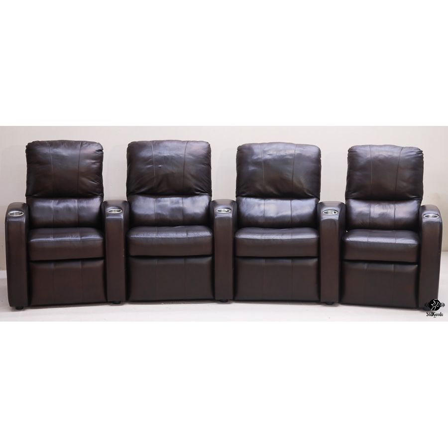 United Leather Sectional