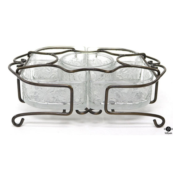 Princess House Chip & Dip Set