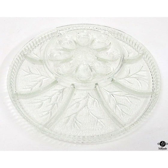 Indiana Glass Egg Plate