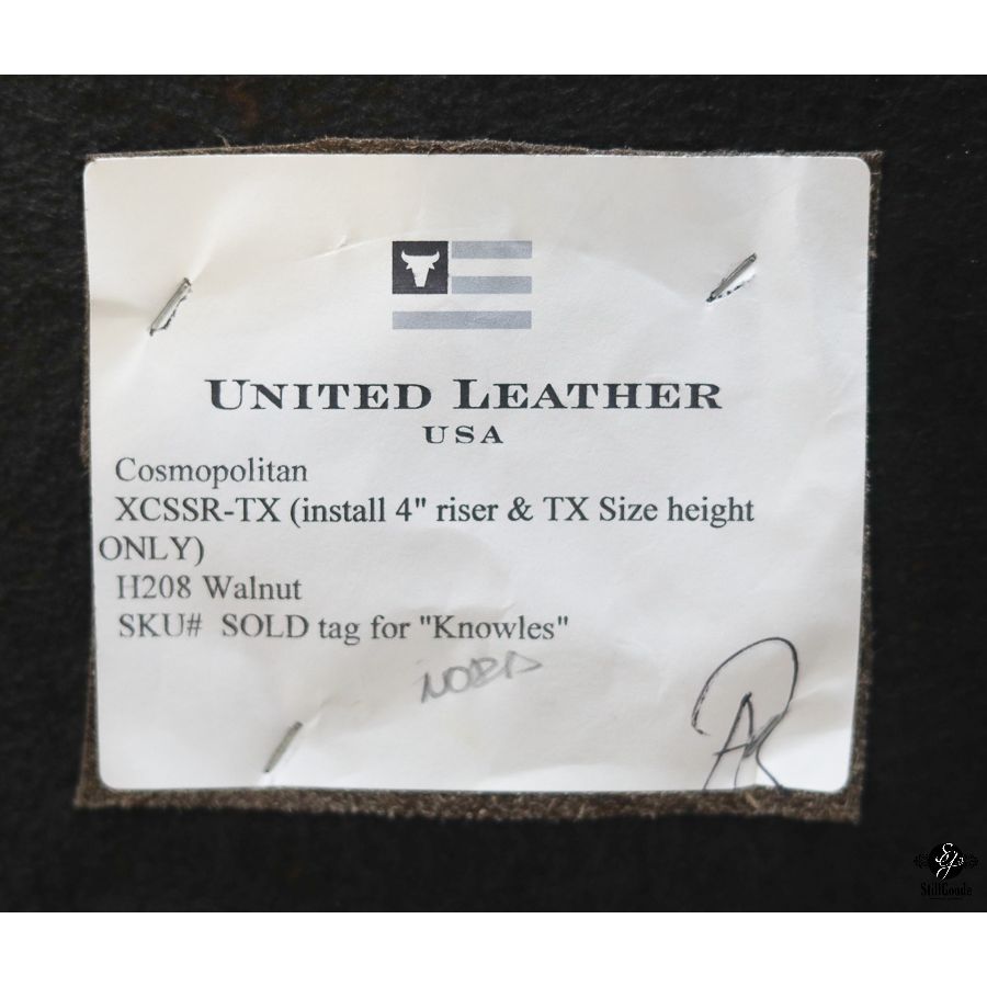 United Leather Sectional