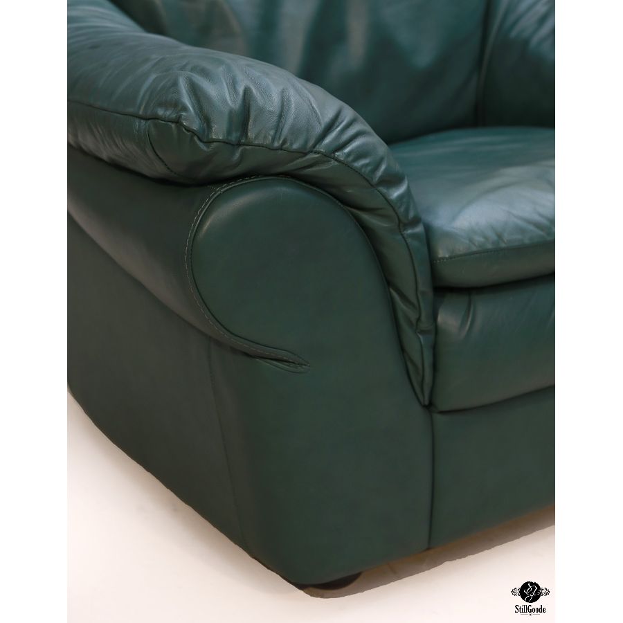 Natuzzi Chair & Ottoman