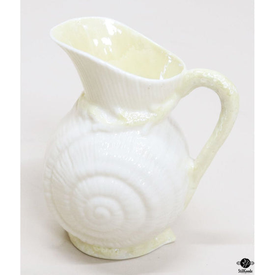 Belleek Creamer & Sugar