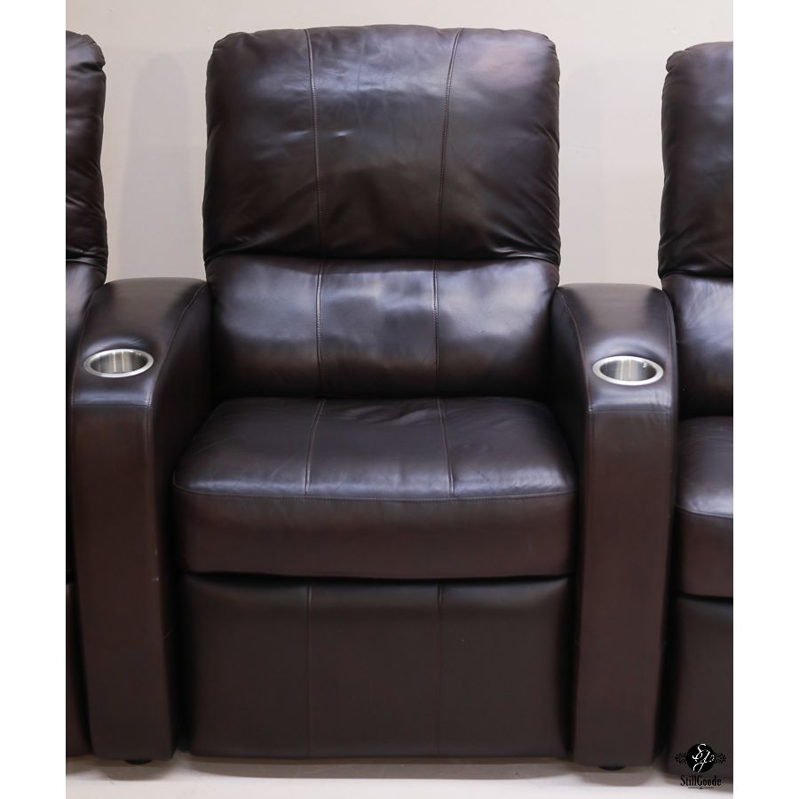 United Leather Sectional