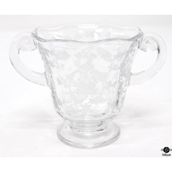 Fostoria Creamer & Sugar