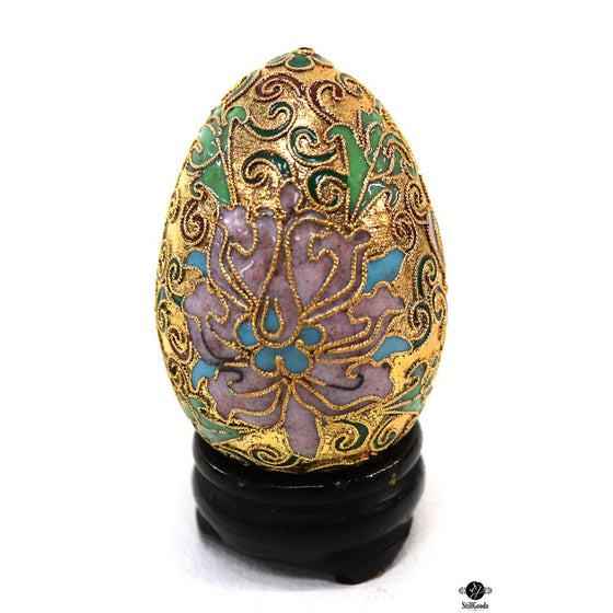 Cloisonne Decorative Egg
