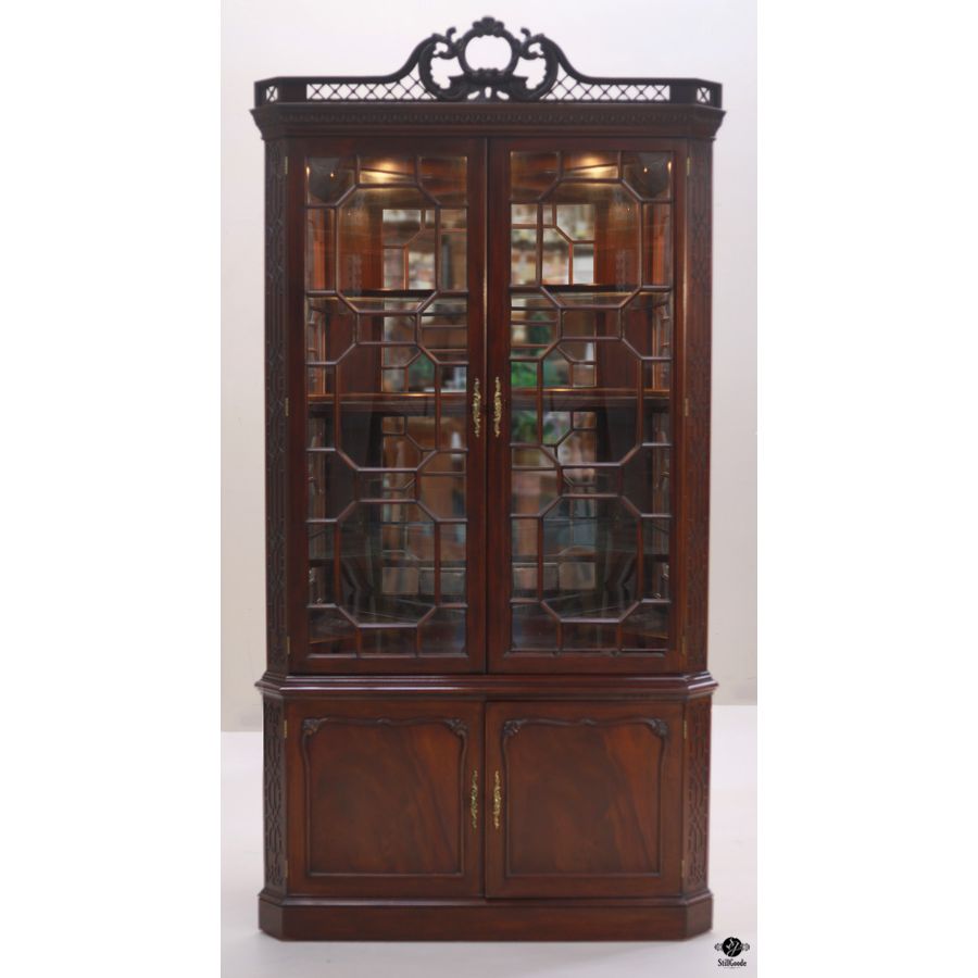 Henkel-Harris Corner Cabinet