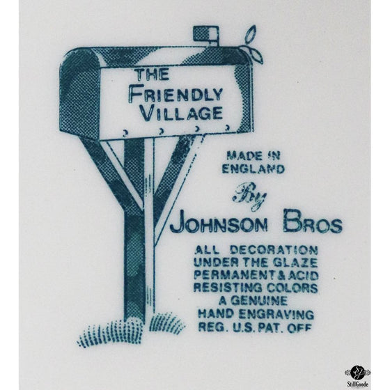 Johnson Bros Plate Set