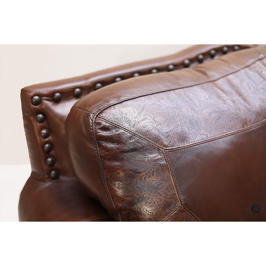 Premium Leather Loveseat