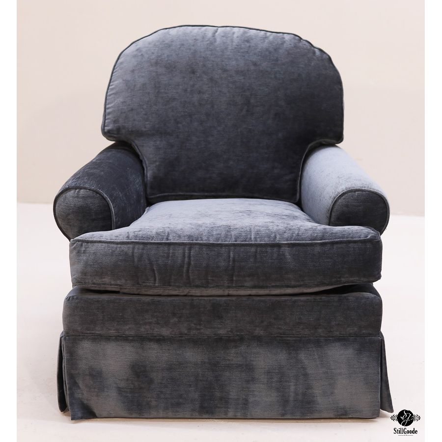 Ethan Allen Chair & Ottoman