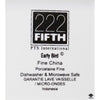 222 Fifth Plate Set