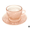 Indiana Glass Cup & Saucer (Set)