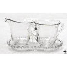  Imperial Glass Creamer & Sugar