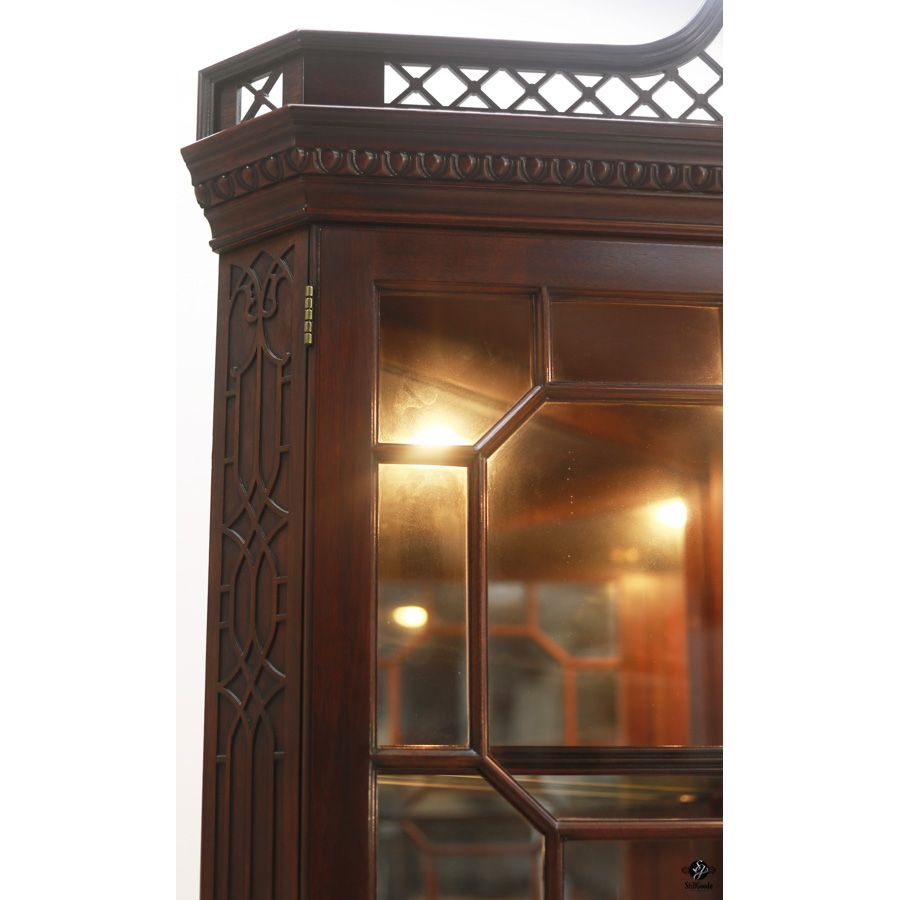 Henkel-Harris Corner Cabinet