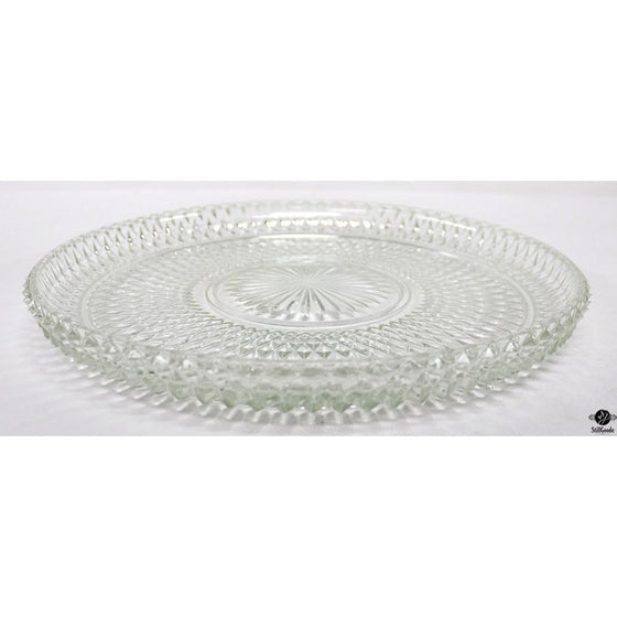 Indiana Glass Cake Plate