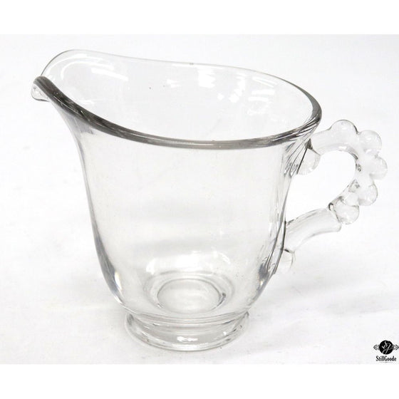 Imperial Glass Creamer & Sugar