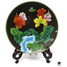  Cloisonne Decorative Plate