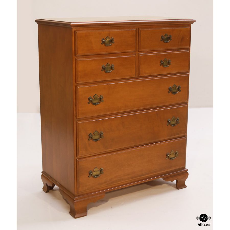 vintage ethan allen dresser 9 Drawer Solid Wood Vintage Ethan Allen