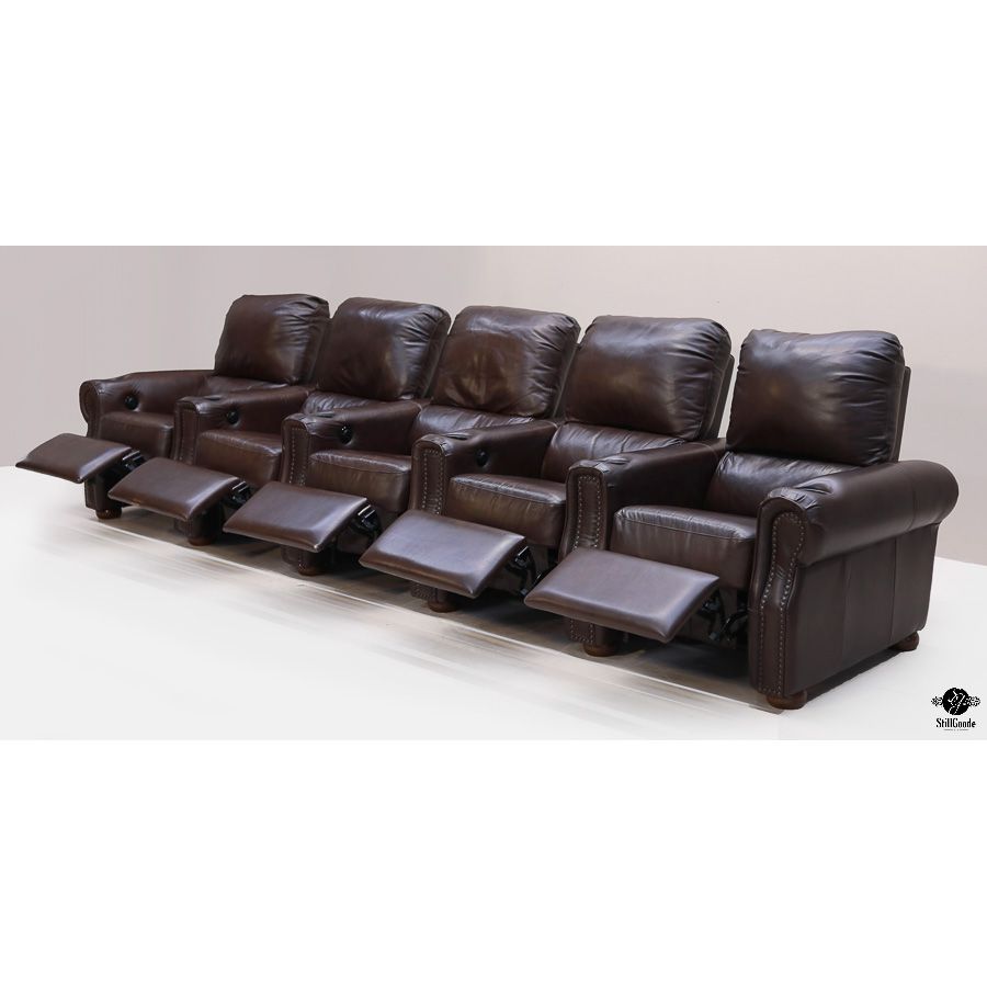 United Leather Sectional