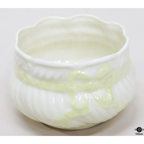 Belleek Creamer & Sugar