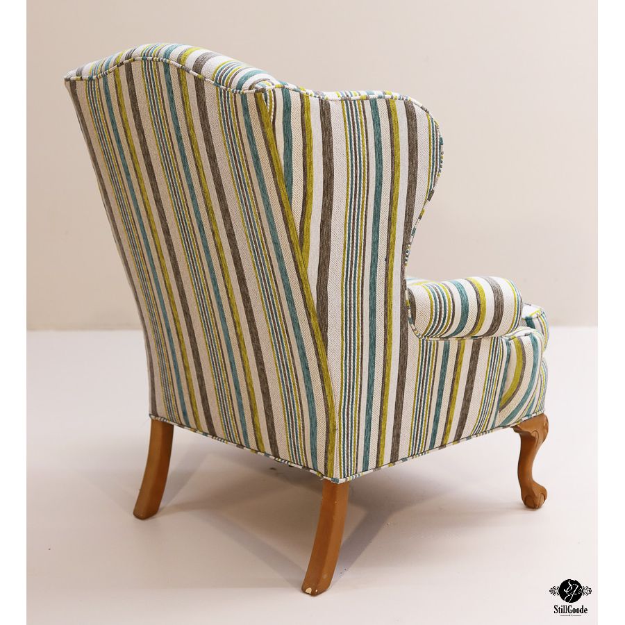 Ethan Allen Chair & Ottoman