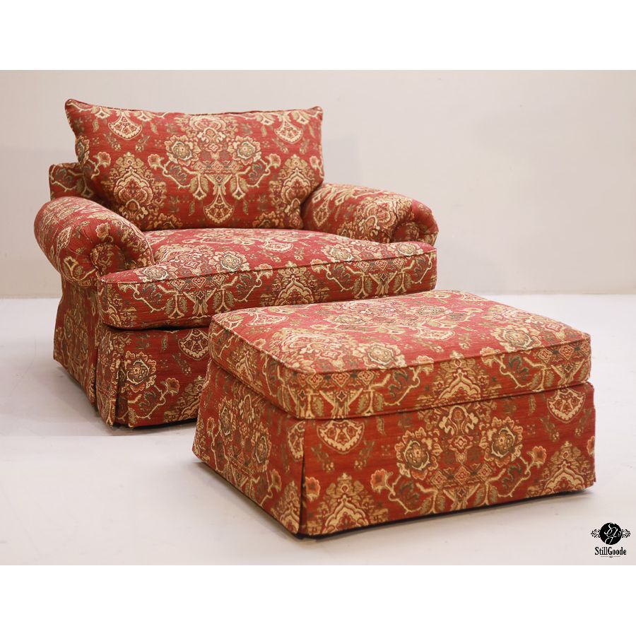 Massoud Chair & Ottoman