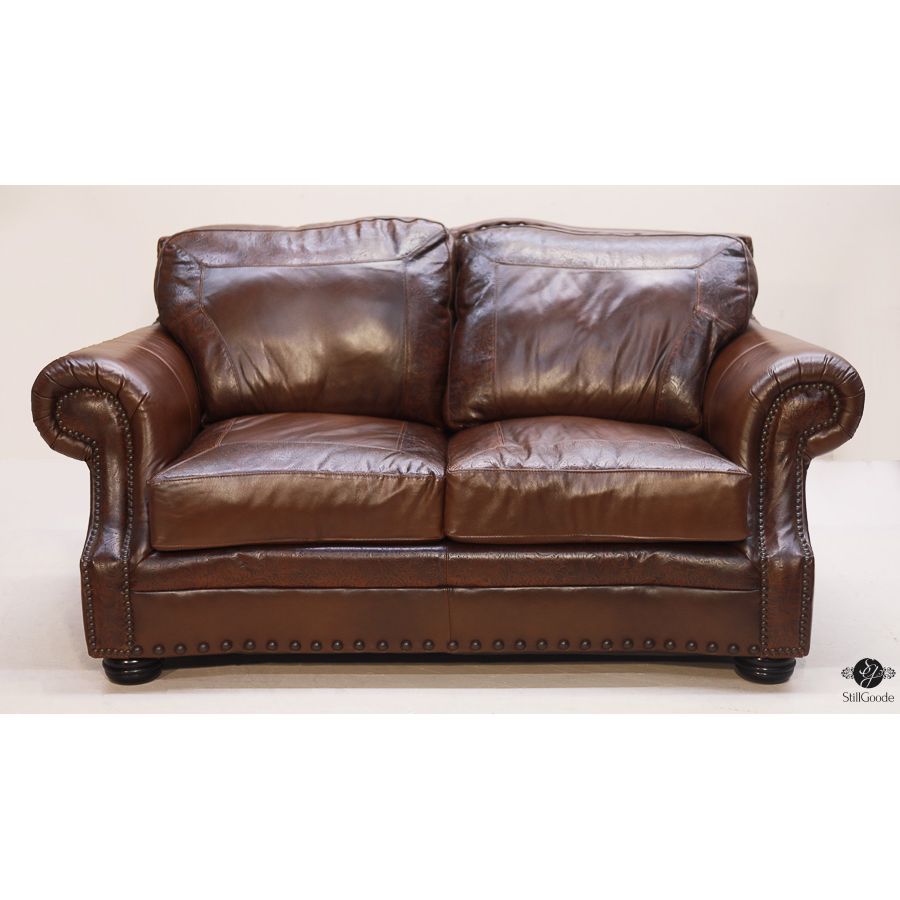 Premium Leather Loveseat