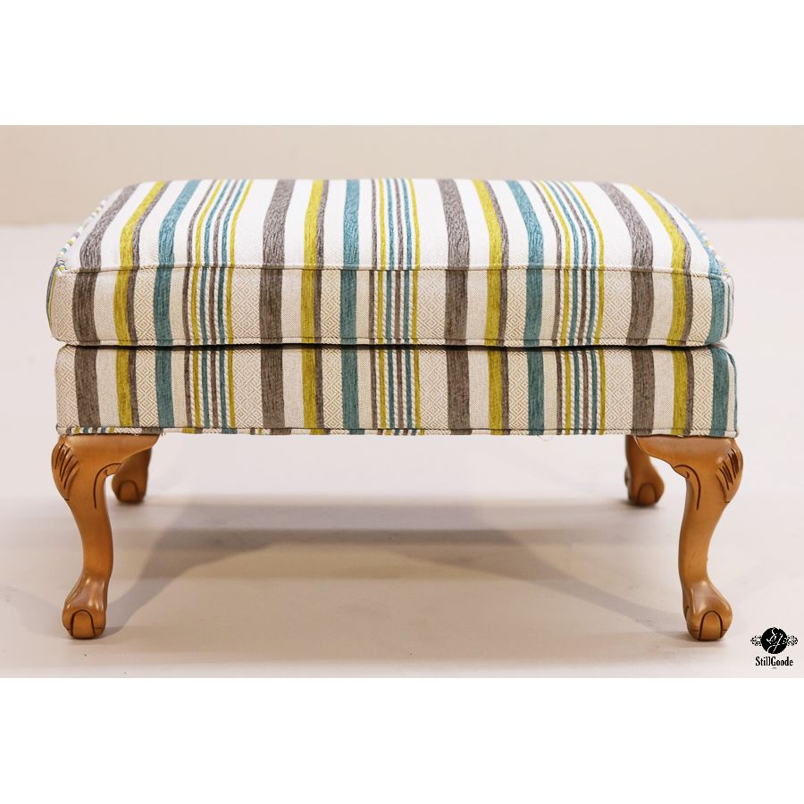 Ethan Allen Chair & Ottoman