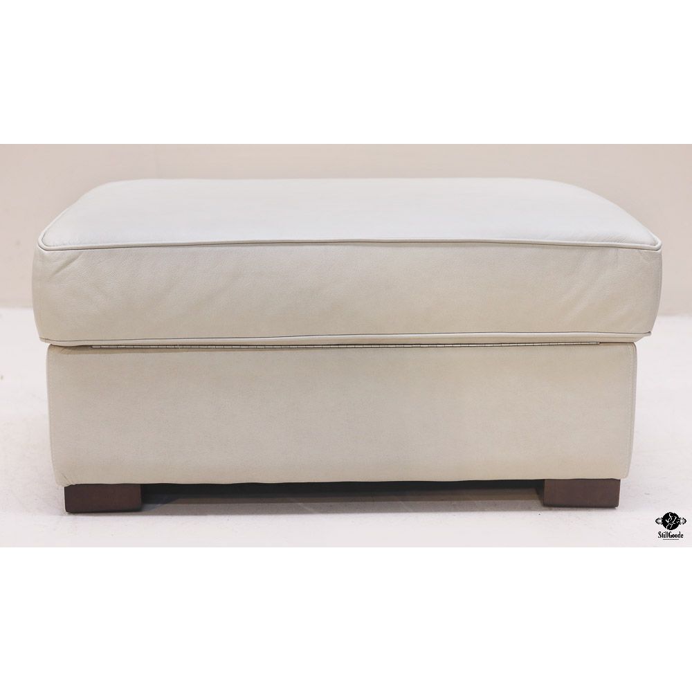 United Leather Chair & Ottoman