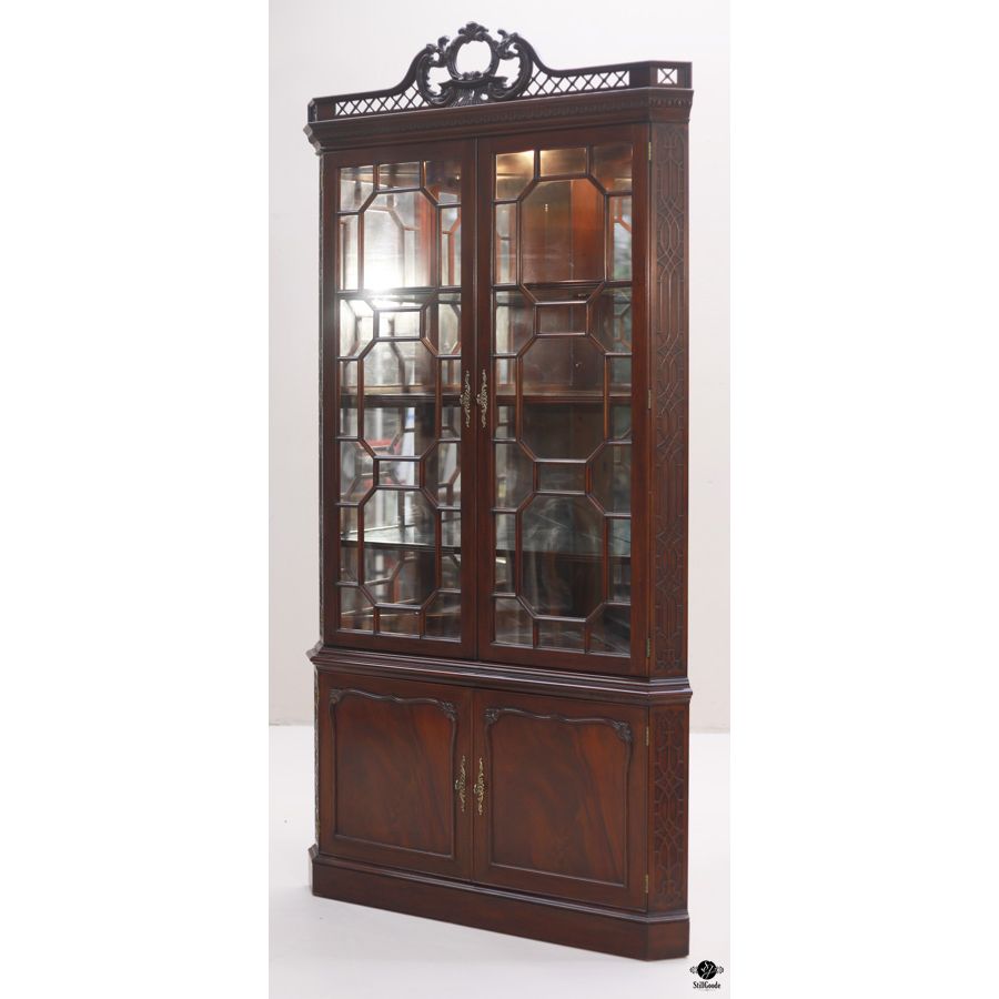 Henkel-Harris Corner Cabinet