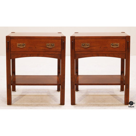 Stickley Nightstands (Pair)