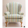 Ethan Allen Chair & Ottoman