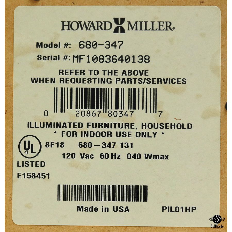 Howard Miller Curio