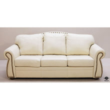  United Leather Sofa