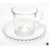 Imperial Glass Cup & Saucer (Set)