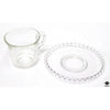 Imperial Glass Cup & Saucer (Set)