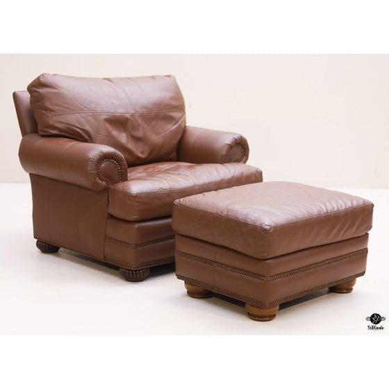 Bassett Chair & Ottoman
