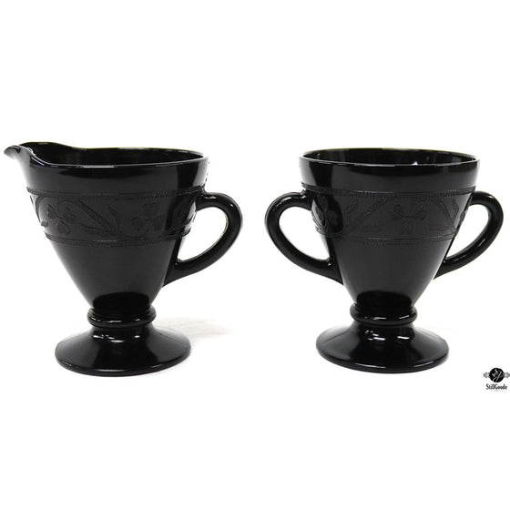 Hazel-Atlas Creamer & Sugar