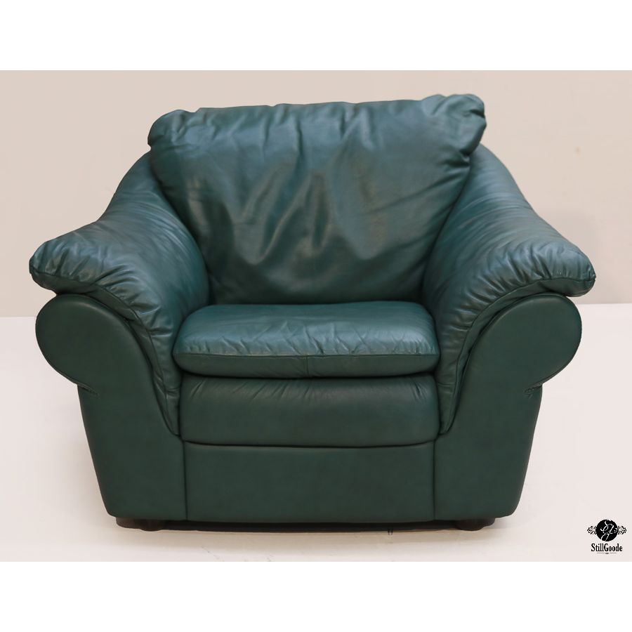 Natuzzi Chair & Ottoman