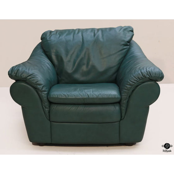 Natuzzi Chair & Ottoman