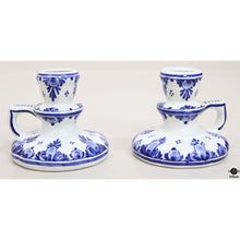  Delft Candle Holders